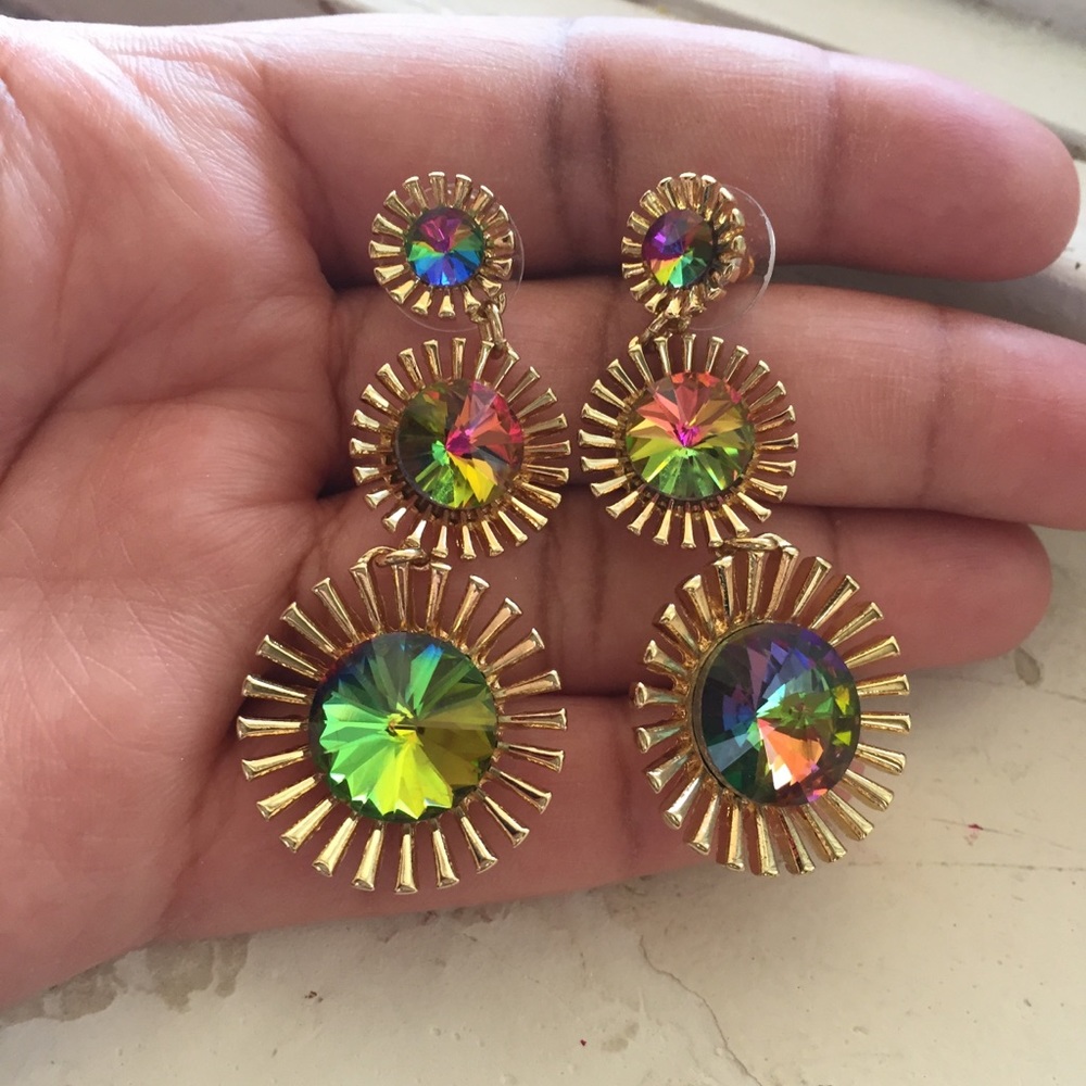 Multicolored earrings - Picture 5 of 5